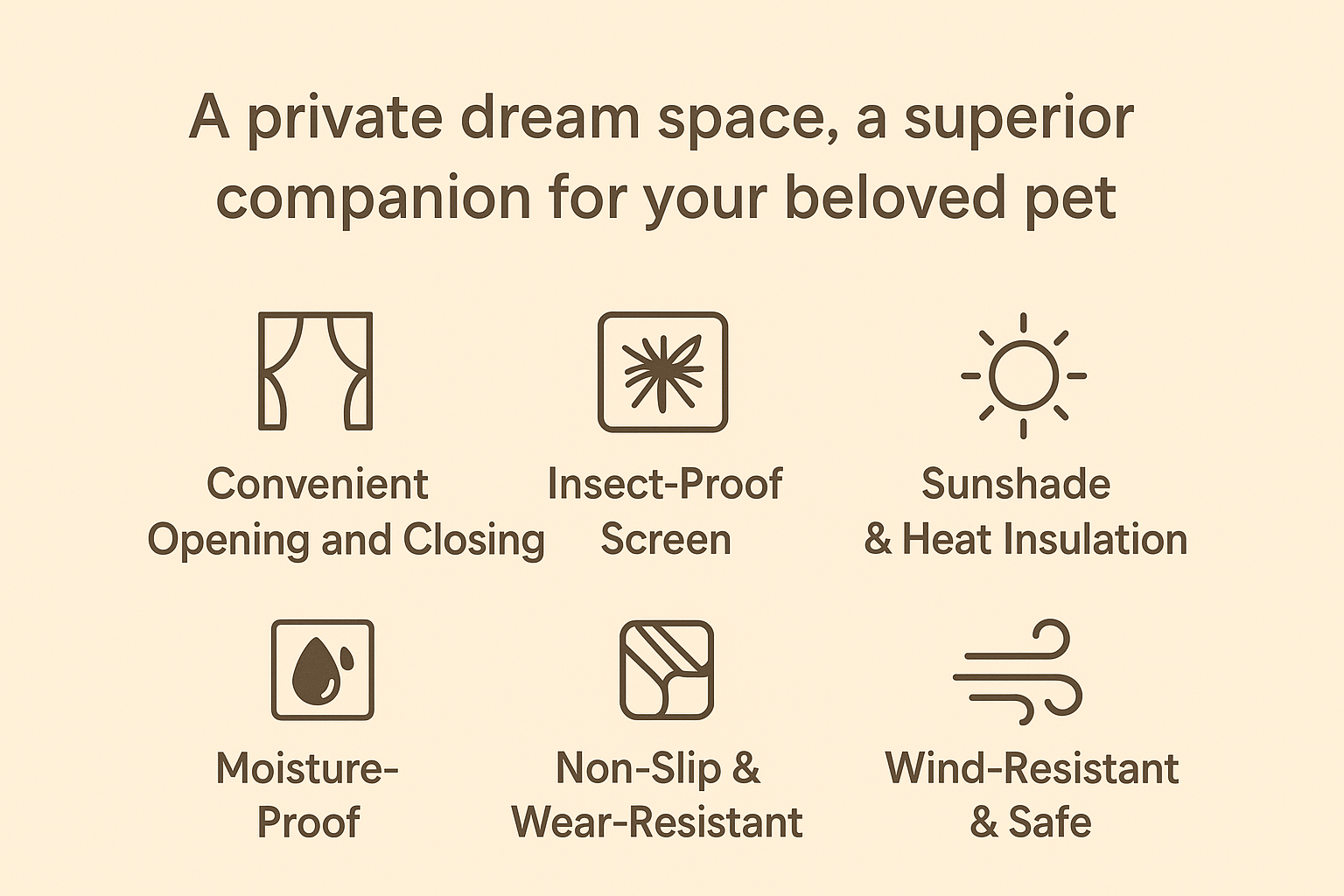 "All-Season Portable Pet Tent – Foldable, Detachable Sunshade Nest for Cats & Dogs"